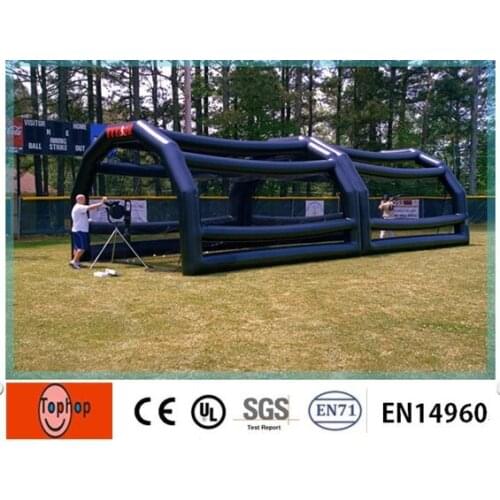 Hot sale airtight inflatable Baseball cage inflatable Batting Cage for Sports Activities