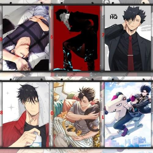 Haikyuu!! Kuroo Tetsurou Anime Wall Art Canvas Painting Nordic Posters and Prints Home Decoration Pictures for Living Room Decor