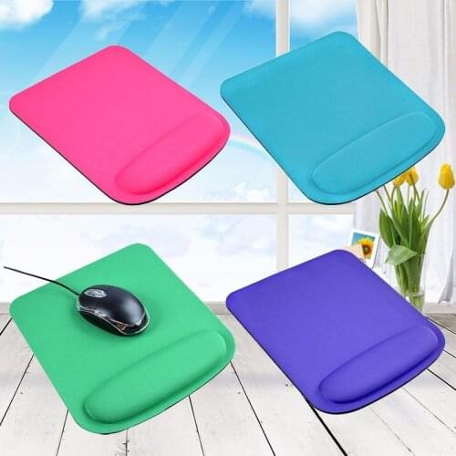 Mouse Pad Ergonomic Mouse Pad with Wrist Support Wrist Pad with Non-Slip PU Base for Computer Laptop Home Office & Travel