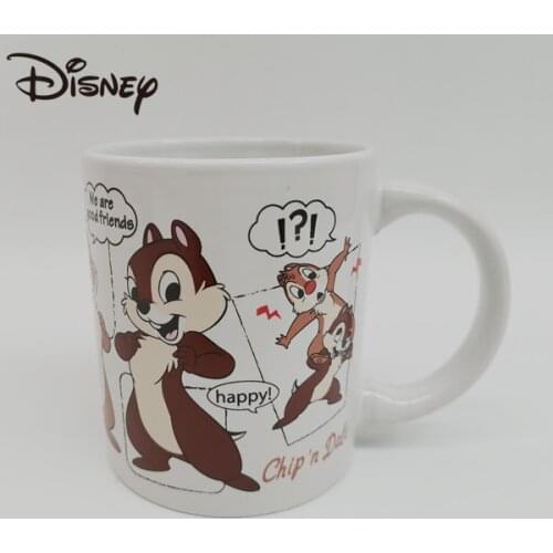 Disney Hand-painted Mug Mickey Mouse and Donald Duck Personality Creative Water Cup Coffee Mug Gift Collection Cup