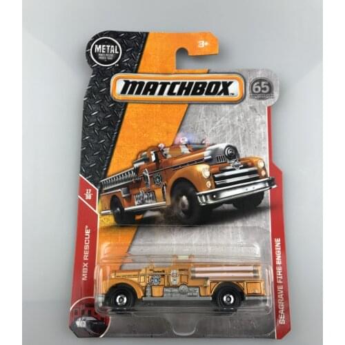 2020 Matchbox Cars 1:64 Car SEAGRAVE FIRE ENGINE Metal Diecast Alloy Model Car Toy Vehicles