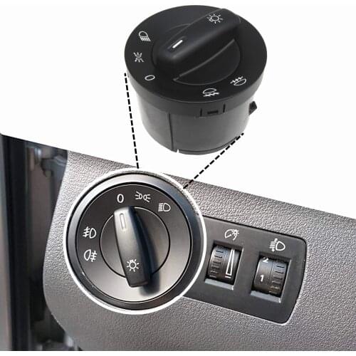 New Head Light Switch Head Lamp Switch For VW Golf MK5 Caddy JETTA TOURAN SAGITAR BORA OEM 1K0 941 431Q 1K0941431Q