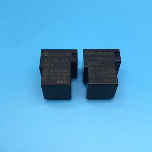 Original SCH-T90-1A-S-24VDC 4pin 40A240VAC relays