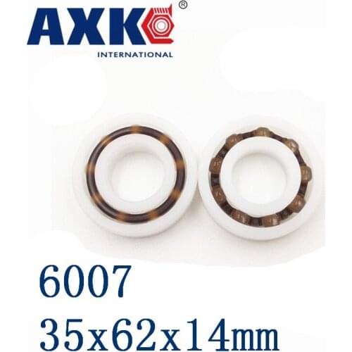 Axk 6007 Pom (10pcs) Plastic Bearings 35x62x14mm Glass Balls 35mm/62mm/14mm