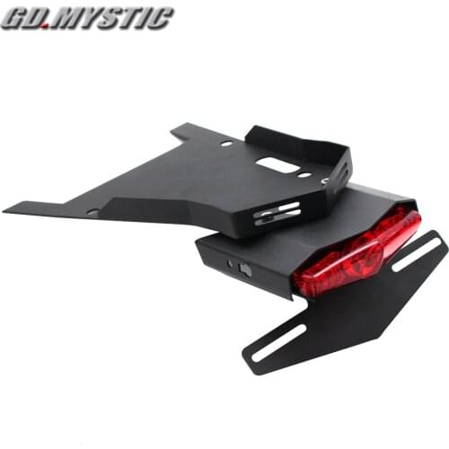 Motorcycle Tail Mount License Plate Bracket Brake Rear Lamp Taillight For BMW R NINE T 2014-2019 R9T