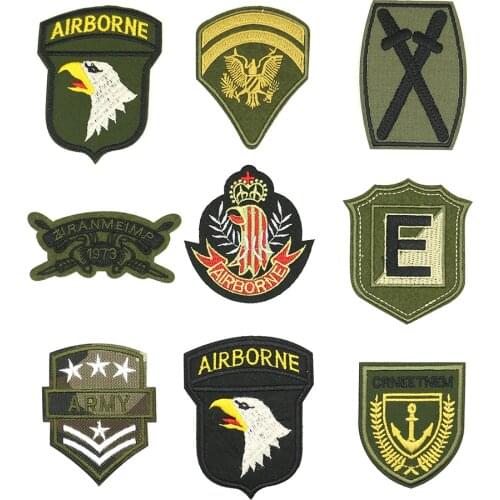 2018 New 1 pcs The exquisite emblem of retro Iron-on American Special Forces military the patch D-044