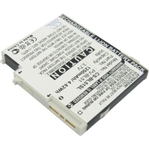 Cameron Sino 1250mAh battery for SHARP EM-One S01SH PV-BL51 for T-MOBILE 2009 PV300 Sidekick LX PV-BL51