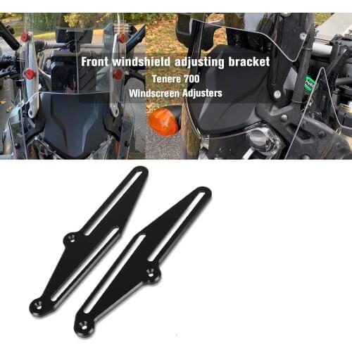 Motorcycle accessories windshield adjuster windshield bracket For Yamaha Tenere 700 XTZ 700 XT700Z XT700Z Tenere 2019 2020 2021