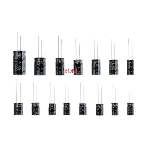 63V 10V 16V 25V 35V 50V Aluminum Electrolytic Capacitor 2.2 3.3 4.7 10 22 33 47 100 220 330 470 1000 2200 3300 4700 6800 10000UF