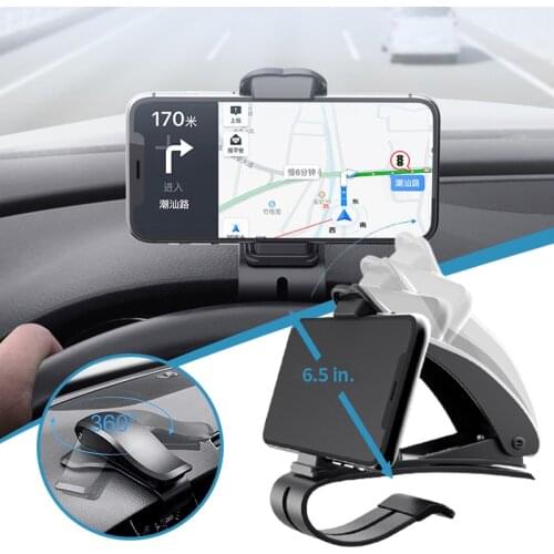 Car Phone Holder Universal 360 Mount Stand Holder for Cell Phone in Car GPS Dashboard Bracket Storage Rack Car Accessories