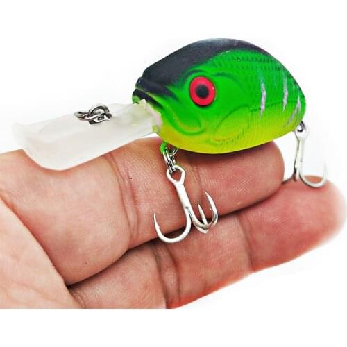DHYJSFDC 6cm/7g 2021new fishing lure Floating type Big tongue board small rock artificial lure Micro plastic hard bait crankbait