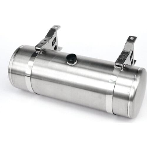 Tamiya Truck Stainless Steel Hydraulic Tank Model For 1/14 Scale RC Toy Tractor Trucks TAMIYA KING GL Upgrade Parts