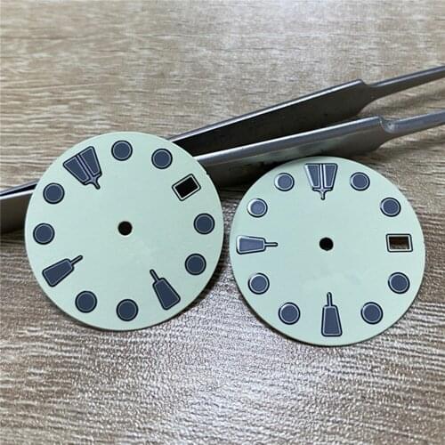 Canned Tuna Shell 28.5mm watch dial Aluminum for NH35A/ NH36A /SKX007 watch dial printing watch parts