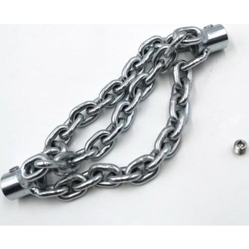 LEADFEN without carbide-tip drain clog remover DN100mm pipe cleaning cutter 8mm flexible shaft cable drain cleaning knocker