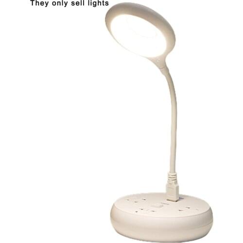 Table Lamp USB Socket Freely Foldable Portable LED Light No Flicker Soft Light Saving Energy Eye Protection Away From Myopia