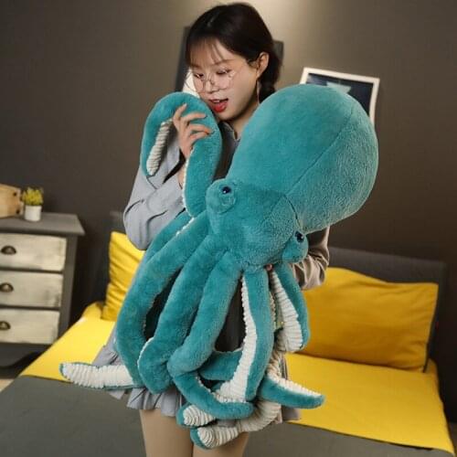 Octopus Plush Stuffed Toy Soft Animal Cute Animal Doll Children Gifts Companion Plush Toy Juguetes Big Stuffed Toys BK50WJ