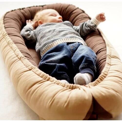 Removable Newborn Baby Bed Portable Collapsible Toddler Bed Soft Comfortable Uterus Bionic Cribs Infant Accessories Supplies