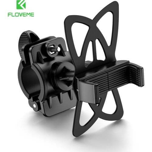 FLOVEME Silicone Bike Bicycle Phone Holder For iPhone 11 Pro 7 8 X XR XS 360 Degree Motorcycle Bike Holder Phone Handlebar Mount