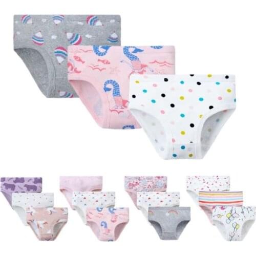 3pcs/lot girls underwear panties briefs kids underwear High Quality Panties for girls childrens Panties