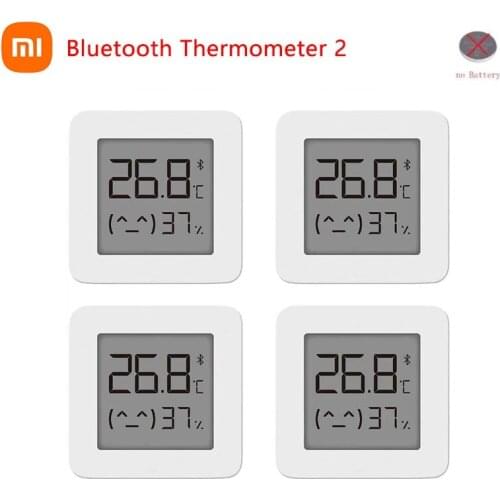 2020 In Stock XIAOMI Mijia Bluetooth Thermometer 2 Wireless Smart Electric Digital Hygrometer Thermometer Work with Mijia APP