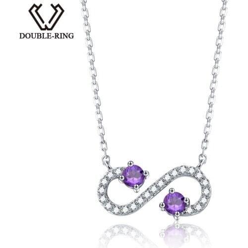 Silver Necklaces DOUBLE－RING China