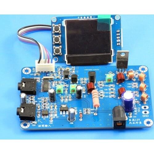 FM 5W PLL FM Stereo Transmitter Maximum power 7W Finished product