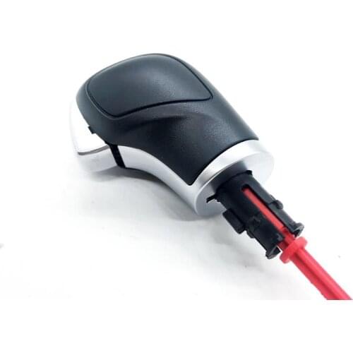 For passat B7 B8 CC Tiguan Golf 6 7 MK6 DSG Matt chrome plating gear knob DSG Gear head Plastic surface