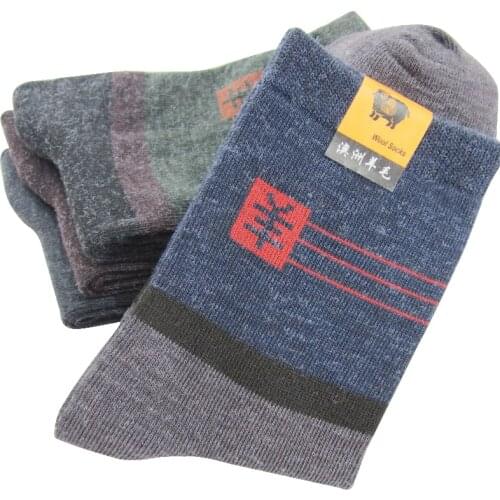 10pairs Mens Socks Factory Price Warm Wool Practical Durable Male Sock Mature Temperament Man Style Good Quality Socks Meias Sox