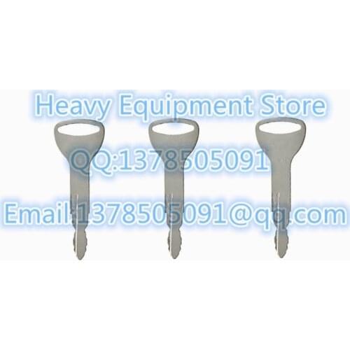 3 PC Toynew Key For Toyota Forklift Fork-Lift Heavy Equipment Ignition Starter Switch Key TOY NEW