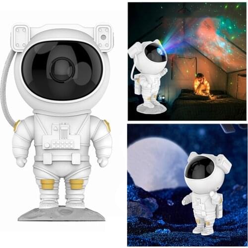 Starry Sky projector Astronaut Night Light Astronaut Projection Lamp Gypsophila Laser Projection Lamp For Home Decor Kids Gift