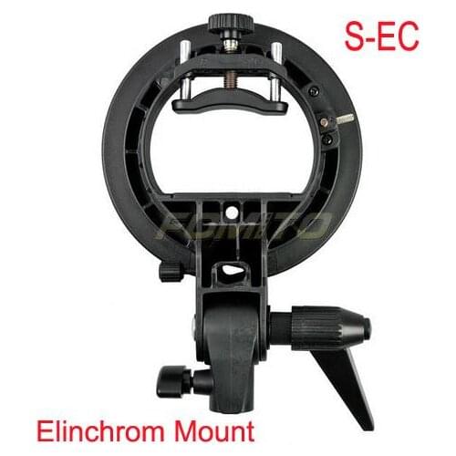 Godox S-Type S-EC Speedlite Bracket Elinchrom Mount for Flash Softbox HoneyComb for canon for nikon camera flash light