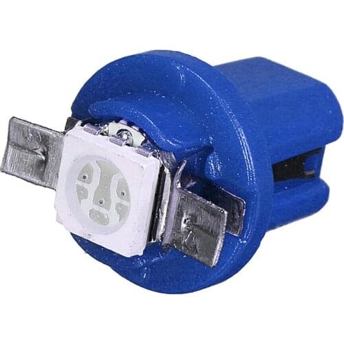 Replacement Dashboard lights 10pcs Blue Bulb Panel T5 B8.5D 5050 SMD Auto