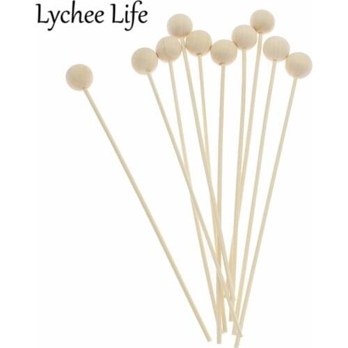 10pcs 3mm Reed Diffuser Replacement Stick Round Wood Rattan Reed Oil Diffuser Refill Stick DIY Handmade Home Decor