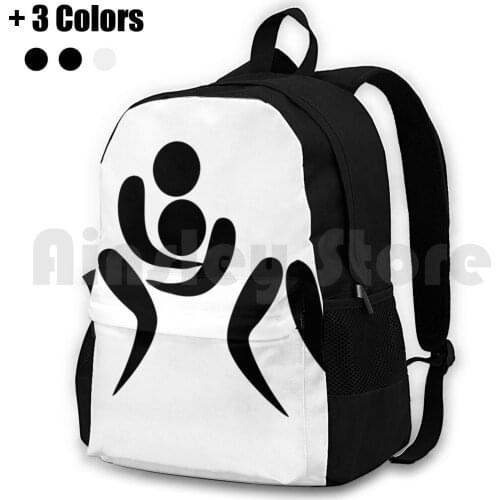 Sports Wrestling Pictogram Outdoor Hiking Backpack Riding Climbing Sports Bag Sports Wrestling Pictogram Clip Art Clip Sports