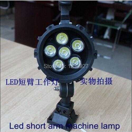 High qulity HNTD 6W 110V/220V waterproof LED short arm Fold working lamp / machine work lights / Lighting / equipment lamp