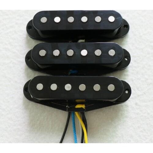 High output Vintage Alnico 5 ST Single coil guitar pickup with flatwork for Quality DIY handmade custom SSS guitars
