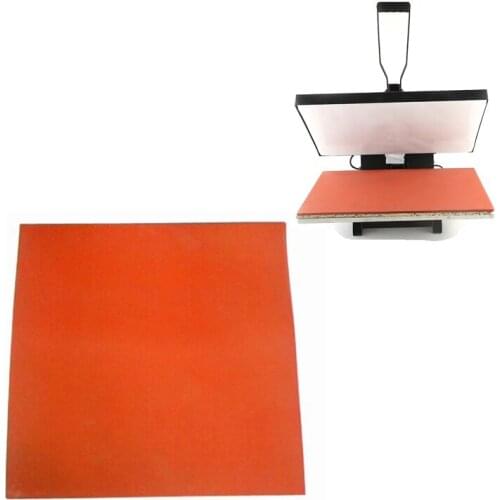1piece High temperature resistant foamed silicon rubber plate pad for Heat Press Machine Heat Transfer Machine