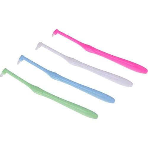 Hot 1Pcs Orthodontic Toothbrush Small Head Soft Hair Correction Teeth Braces Dental Floss Oral hygiene Tooth Care