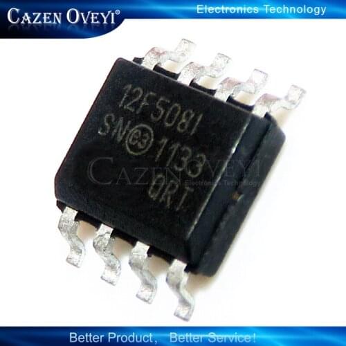 10piece PIC12F508-I/SN PIC12F508 12F508 SOP-8 In Stock