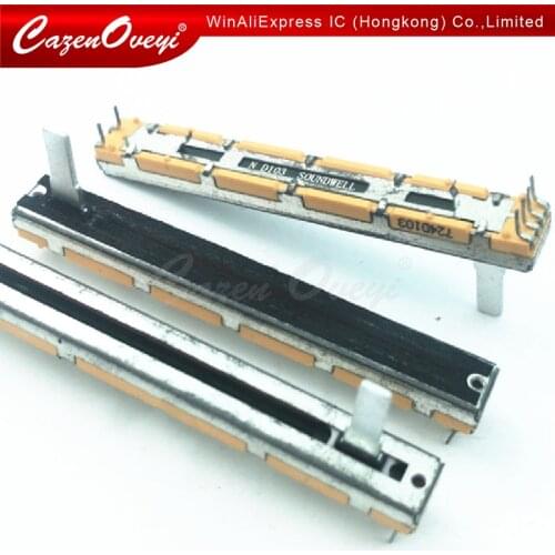 2pcs/lot Shengwei N D103 D10K single joint potentiometer BEHRINGER 1202 1622 100 bags of sound art FOLIO-4 In Stock