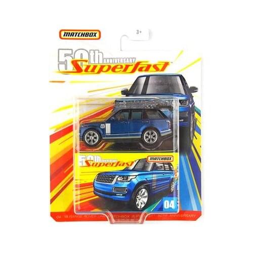 2019 Matchbox Car 1:64 Sports Car 50th Anniversary SUPER FASE Metal Material Body Race Car Collection Alloy Car Gift