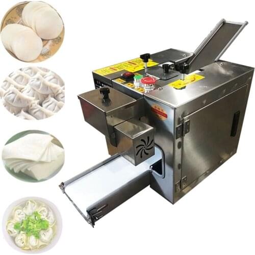 220V Business automatic dumpling skin machine Wonton Dumpling Skin Machine/Dumpling Wrapper Machine/ Size customizable