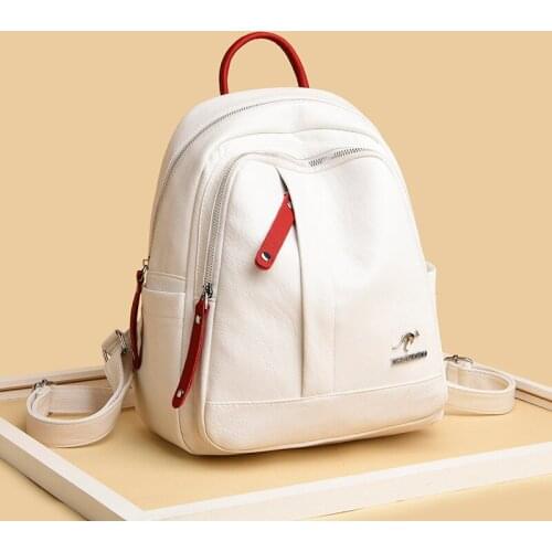 Aftergrow Women's White Backpacks