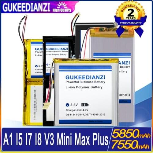 6550mAh-7550mAh battery for VOYO I5 I7 Plus KS26 A1 Mini I8 Max Tablet PC Accumulator 2 7 Wire VBook V3 PRO A1