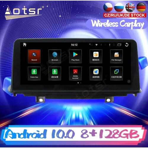 Android 10 DSP For BMW X5 X6 2014 2018 NBT Car DVD GPS Navigation Auto Radio Stereo Video Multimedia Player Carplay HeadUnit