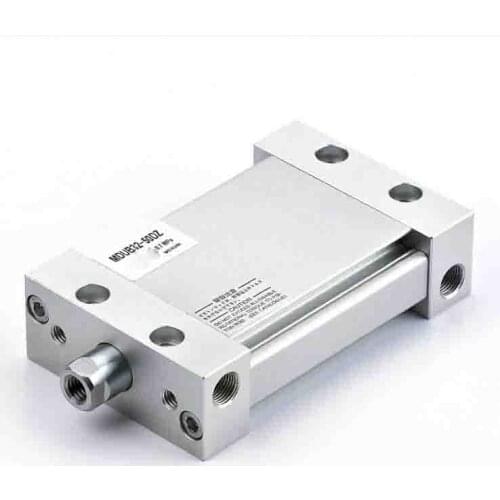 Bore 25/32/40/50/63mm Stroke 5-300mm MDUB Double acting Plate Pneumatic Air Cylinder