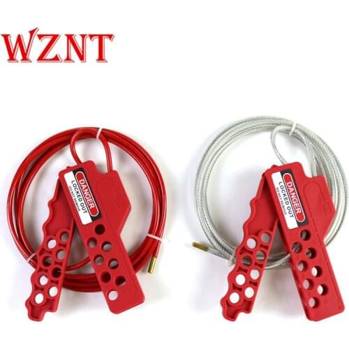 NTC08-1 3.8mm 2meter Cable Lock Safety cable lockout