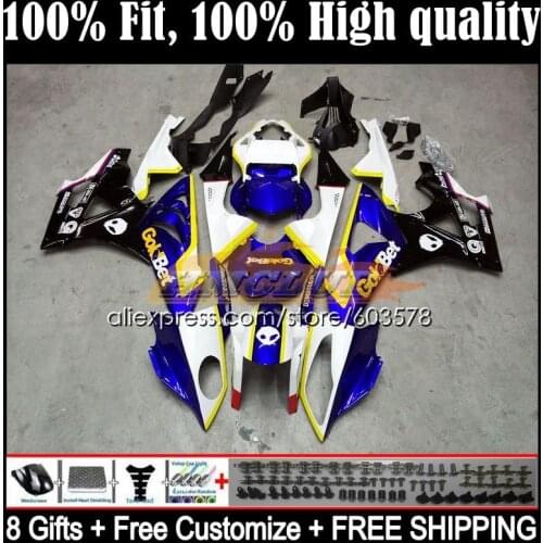 Injection For BMW S1000RR 2009 2010 2011 2012 2013 2014 44CL.14 S 1000 RR 1000RR S1000 RR 09 10 11 12 13 14 Fairing blue black