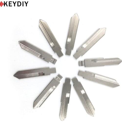 KEYDIY 10 Pcs/lot Metal Blank Uncut Flip KD/JMD/VVDI Remote Replacement Key Blade 41# for Trumpchi
