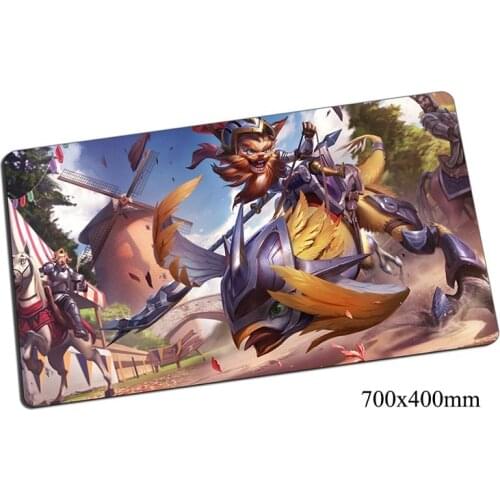 Kled mouse pad 70x40cm gaming mousepad gear lol gamer mouse mat pad game computer Cantankerous Cavalier mouse locrkand play mats